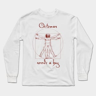 Vitruvian Hug Long Sleeve T-Shirt